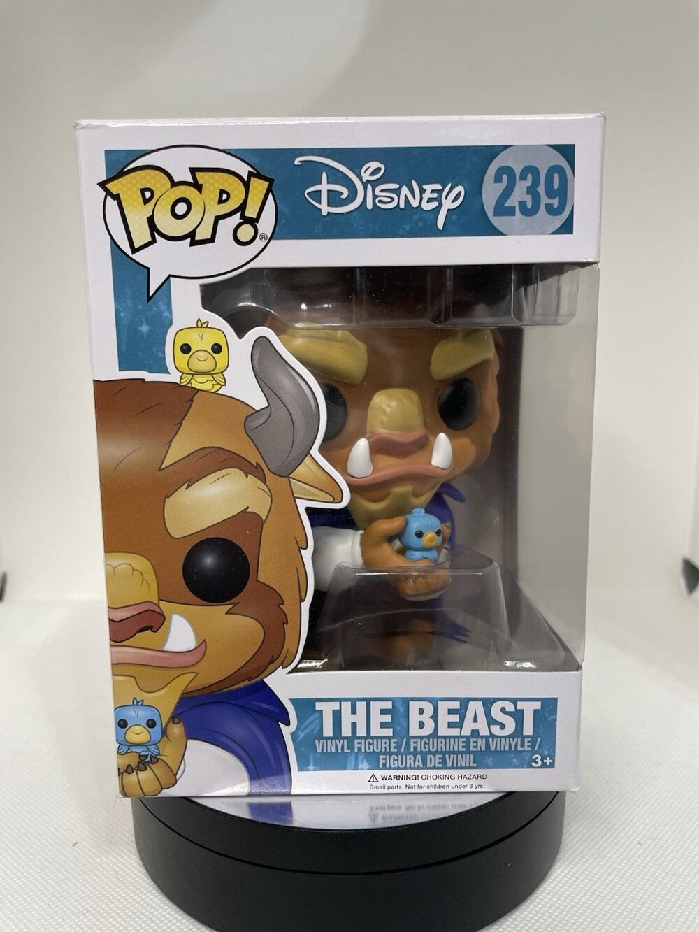Funko Pop Beauty and the Beast The Beast 239 W Pop Protector Mint-NM